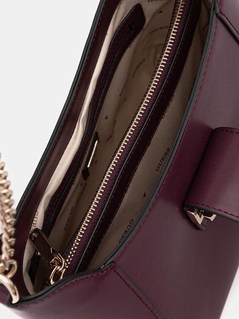 Guess torebka JANE kolor bordowy HWVG98 91010