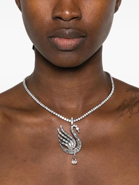 Swarovski Iconic Swan pendant necklace - Silver - zdjęcie produktu nr 2
