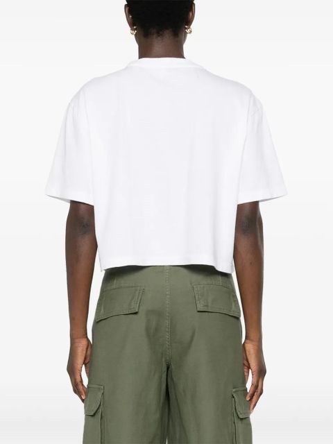 AGOLDE Anya cropped T-shirt - White