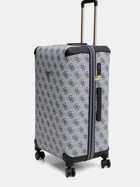 Guess walizka BERTA kolor niebieski TWOB86 88988 - zdjęcie produktu nr 2