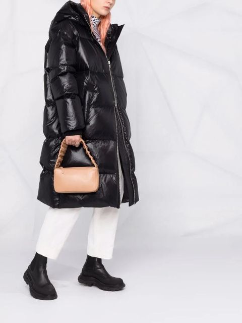 Frenzlauer gathered-handle mini bag - Neutrals