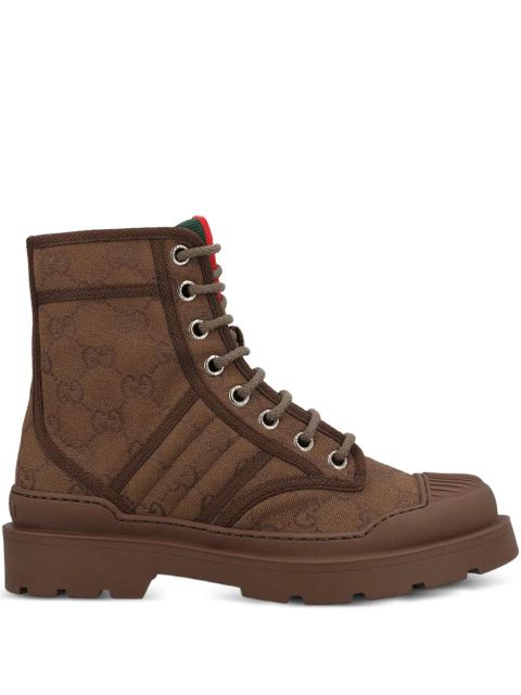 Gucci GG-pattern boots - Brown - zdjęcie produktu nr 1