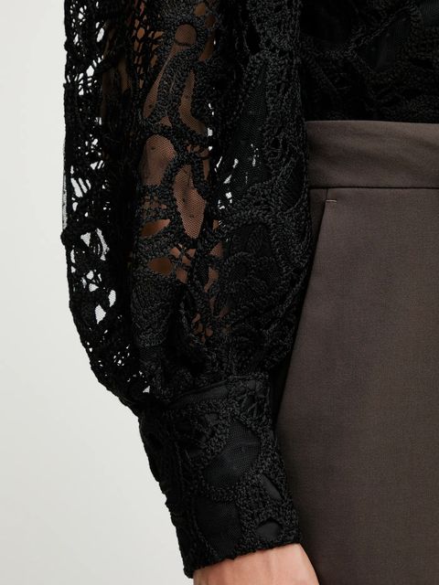 Bardot bluzka damska kolor czarny wzorzysta 59730TB3