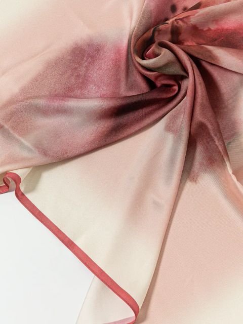 Marciano Guess chusta LEONIE damska kolor różowy wzorzysta 5GGZ00 9418Z