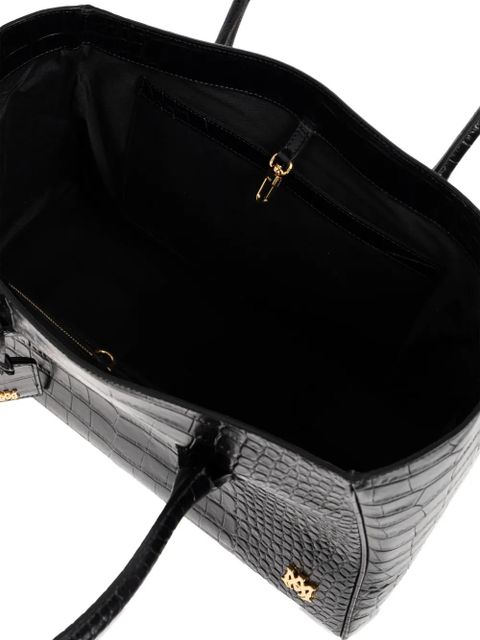 AMIRI crocodile-effect tote bag - Black