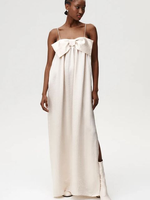 Undress Code sukienka kolor beżowy maxi oversize 1038 - zdjęcie produktu nr 1