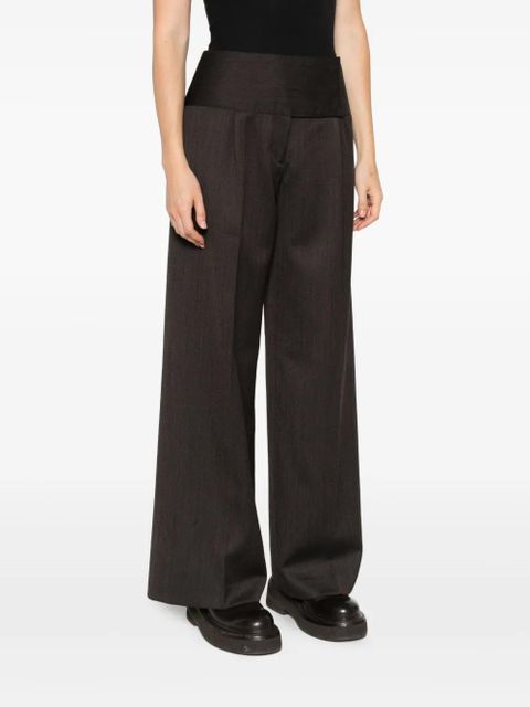 OUR LEGACY wool trousers - Brown