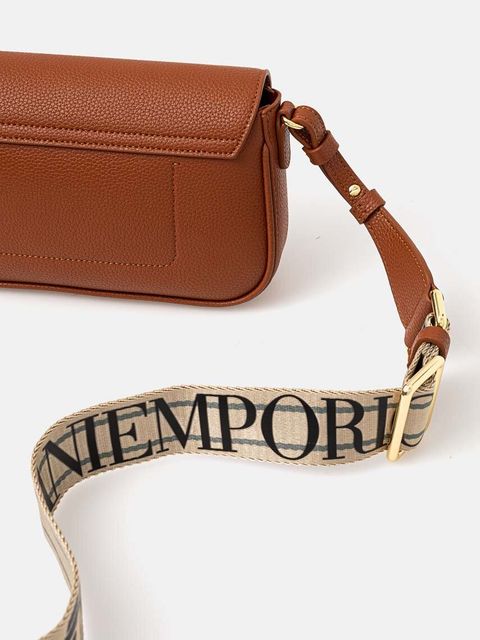 Emporio Armani torebka kolor brązowy EW000538 AF12103