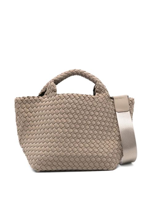 NAGHEDI small St. Barths woven tote bag - Neutrals