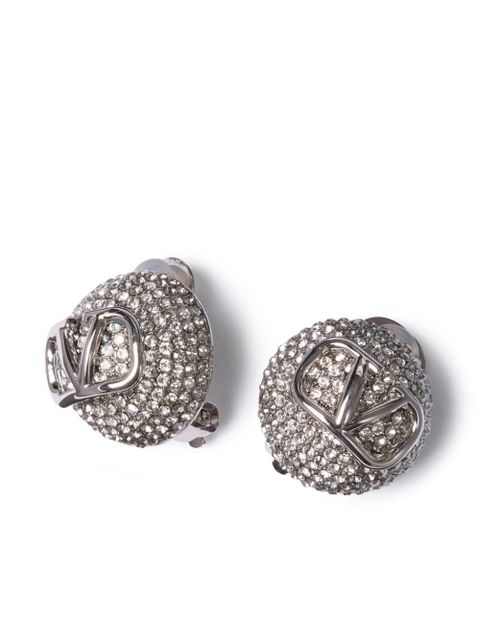 Valentino Garavani VLogo Signature earrings - Silver - zdjęcie produktu nr 1