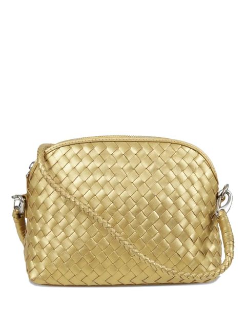 DRAGON DIFFUSION Chunky Fellini woven cross body bag - Gold - zdjęcie produktu nr 1