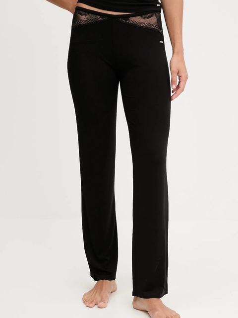 BOSS spodnie piżamowe damskie kolor czarny 50545596 - zdjęcie produktu nr 1