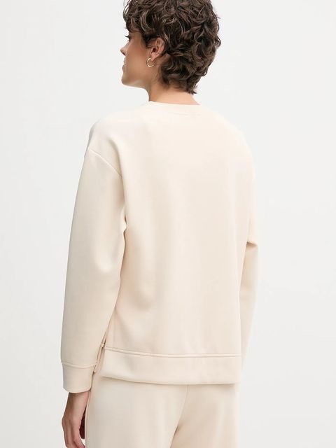 United Colors of Benetton bluza damska kolor beżowy gładka 3Y2F3M07M