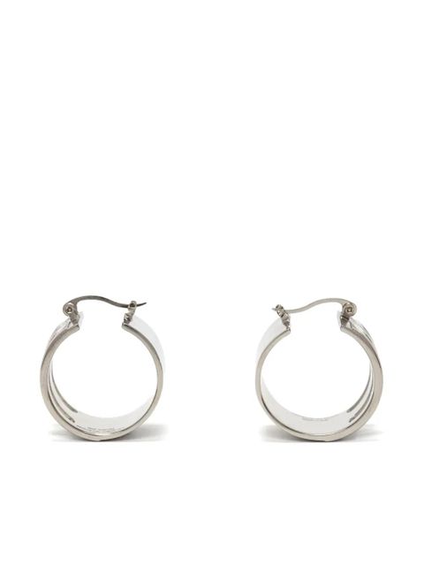 Victoria Beckham B Frame earrings - Silver