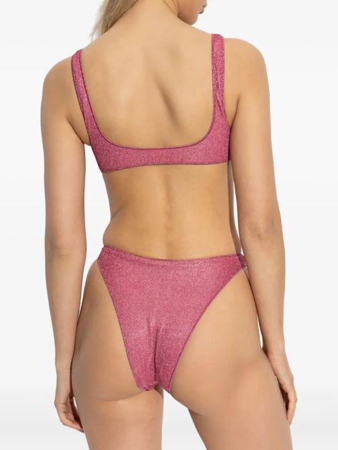 Oséree scoop-neck bikini - Pink