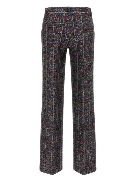 Missoni tartan patterned trousers - Grey