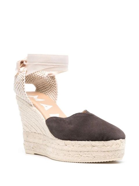 Manebi Hamptons 110mm wedge espadrilles - Brown - zdjęcie produktu nr 2