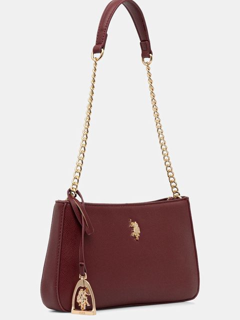 U.S. Polo Assn. torebka Jones kolor bordowy BEUJE8663WVP - zdjęcie produktu nr 2