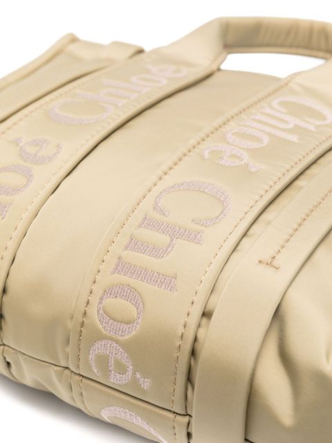 Chloé small Woody tote bag - Neutrals