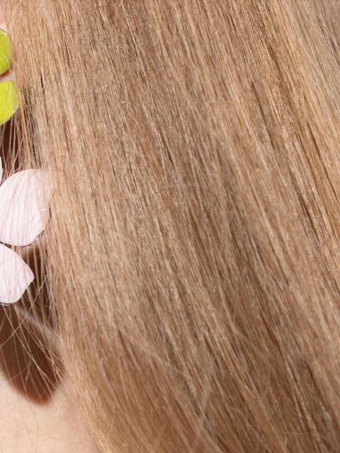 Marni floral drop earrings - Pink