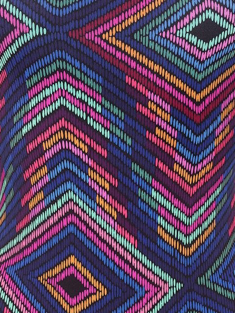 ERES Optique spaghetti-strap swimsuit - Blue