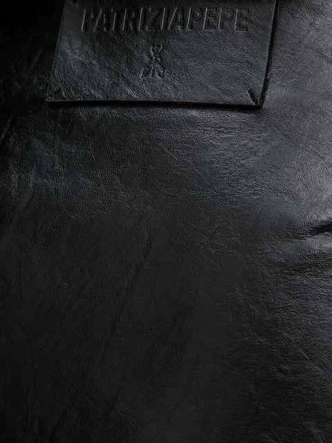 Patrizia Pepe spódnica kolor czarny mini ołówkowa 8G0488 E070