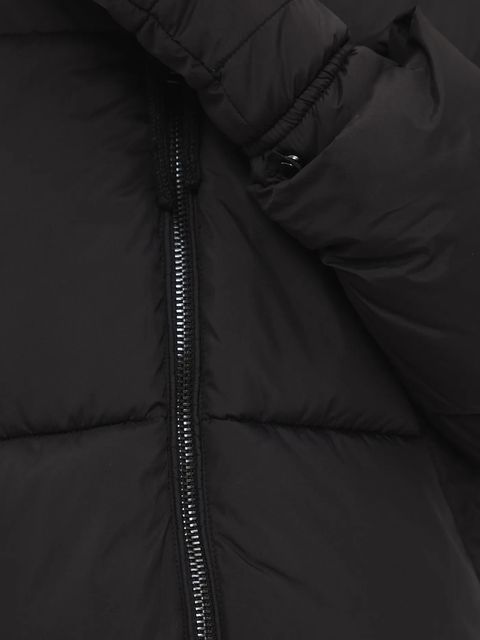 Medicine kurtka damska kolor czarny zimowa oversize