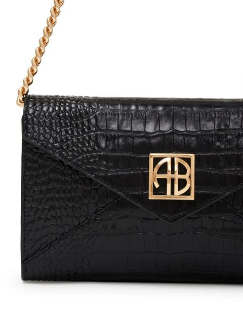 ANINE BING Elly clutch bag - Black