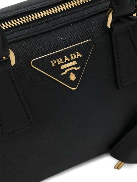 Prada bauletto top-handle tote bag - Black