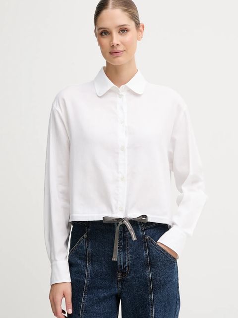 Colmar koszula bawełniana damska kolor biały relaxed z kołnierzykiem klasycznym 8431.2ZS - zdjęcie produktu nr 1