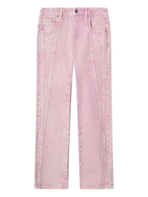 MARANT ÉTOILE Jaylis five-pockets jeans - Pink - zdjęcie produktu nr 1