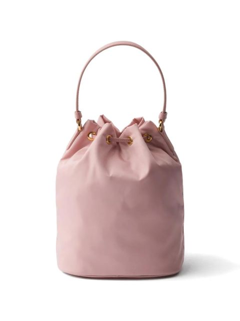 Prada Prada Duet Re-Nylon bucket bag - Pink