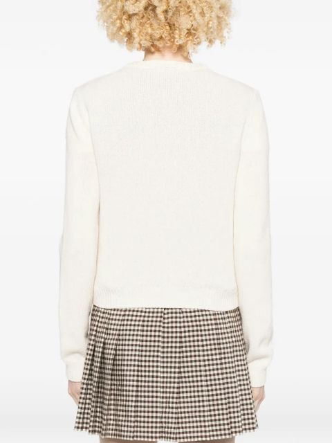 Moncler quilted zip jacket - Neutrals