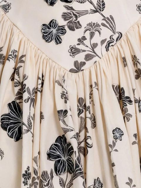 Agua By Agua Bendita Pluma Guayacan mini dress - White - zdjęcie produktu nr 2