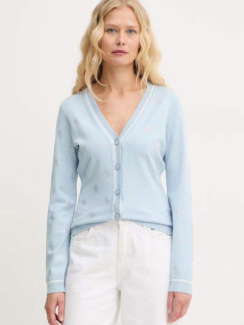 Guess kardigan damski z wiskozy - zdjęcie produktu nr 2