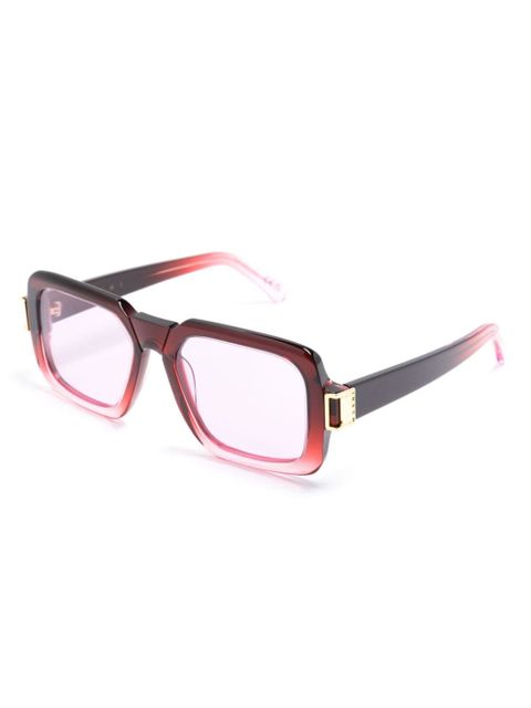 Marni Eyewear Zamalek square-frame glasses - Red - zdjęcie produktu nr 2
