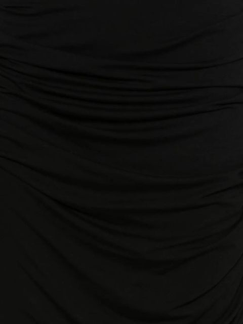 ENTIRE STUDIOS ruched maxi skirt - Black