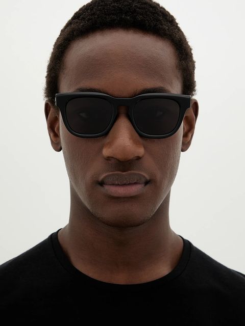 Palm Angels okulary przeciwsłoneczne kolor czarny PERI090_501007