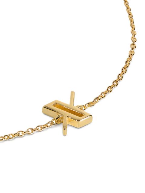 Monica Vinader initial x chain bracelet - Gold - zdjęcie produktu nr 2