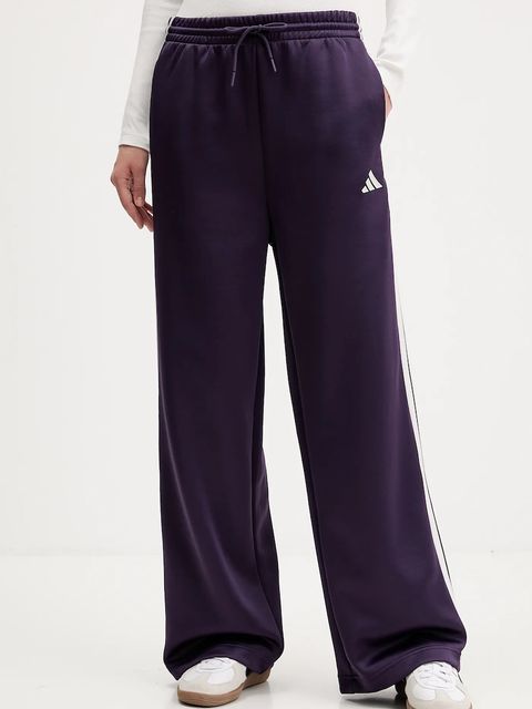adidas spodnie dresowe Stadium Tp damskie kolor fioletowy z aplikacją JW0532 - zdjęcie produktu nr 1