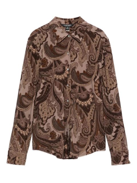 Lauren Ralph Lauren paisley-print shirt - Brown - zdjęcie produktu nr 1