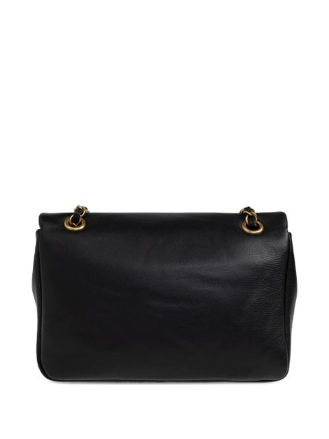 Vivienne Westwood Anita chain logo shoulder bag - Black