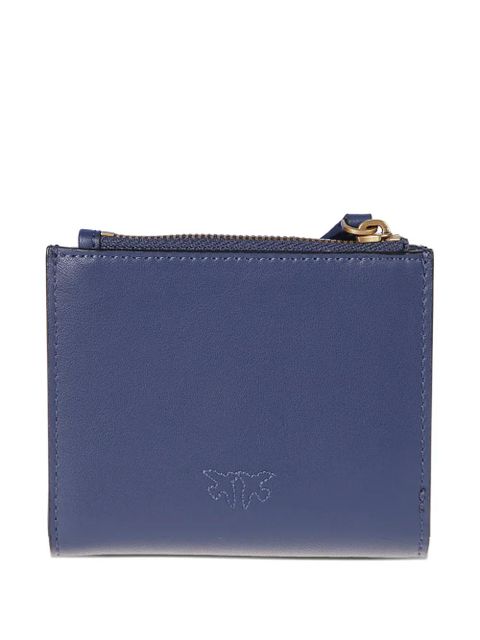 PINKO Love Birds leather wallet - Blue - zdjęcie produktu nr 2