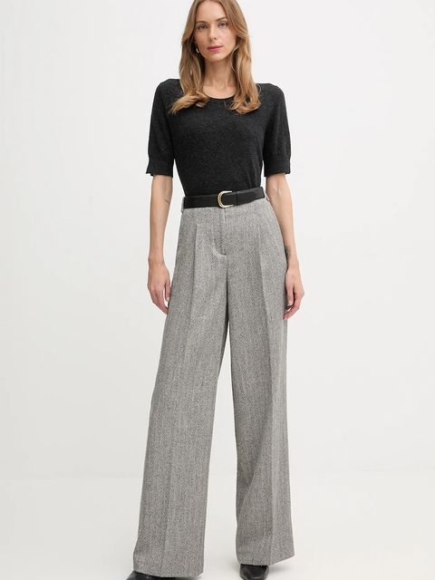 United Colors of Benetton sweter damski kolor szary lekki 1002D10D2 - zdjęcie produktu nr 2