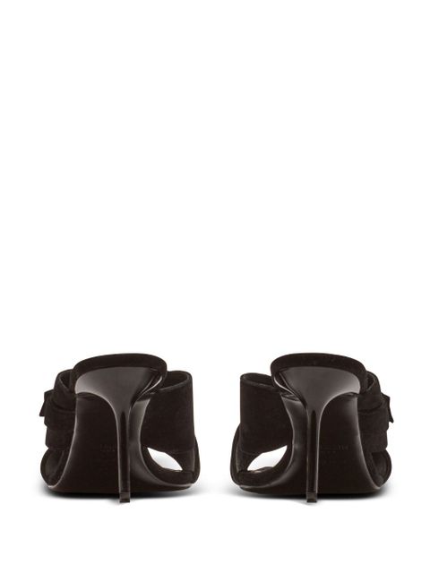 Balmain 75mm Uma sandals - Black