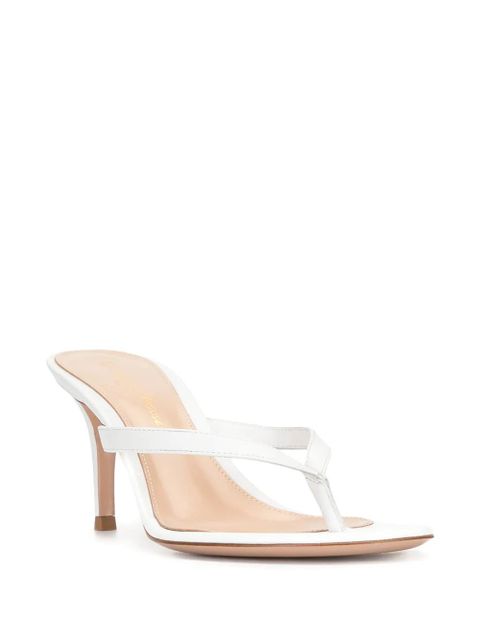 Gianvito Rossi 70mm Calypso thong sandals - White - zdjęcie produktu nr 2