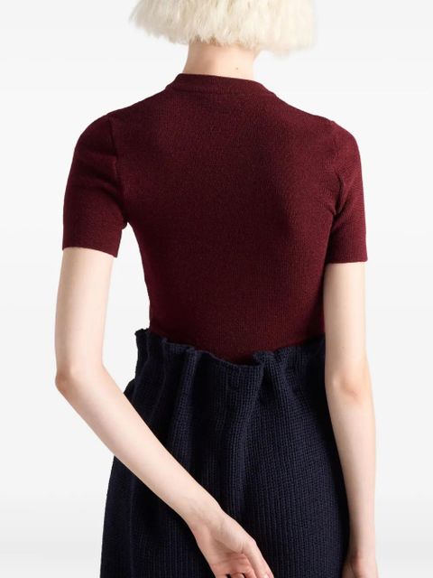 Prada wool midi skirt - Black