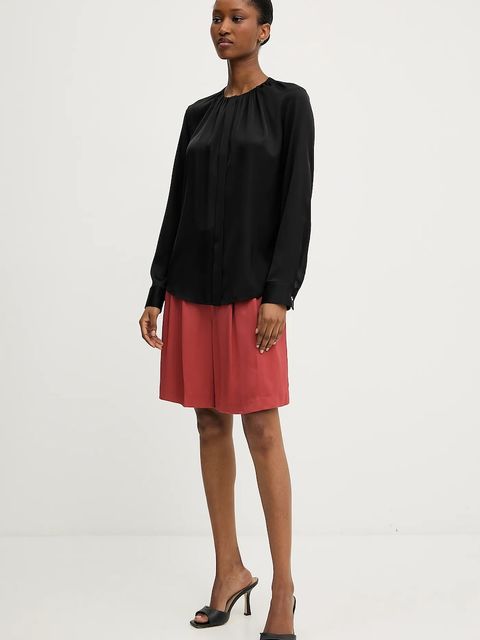 BOSS koszula jedwabna kolor czarny regular 50538481 - zdjęcie produktu nr 2