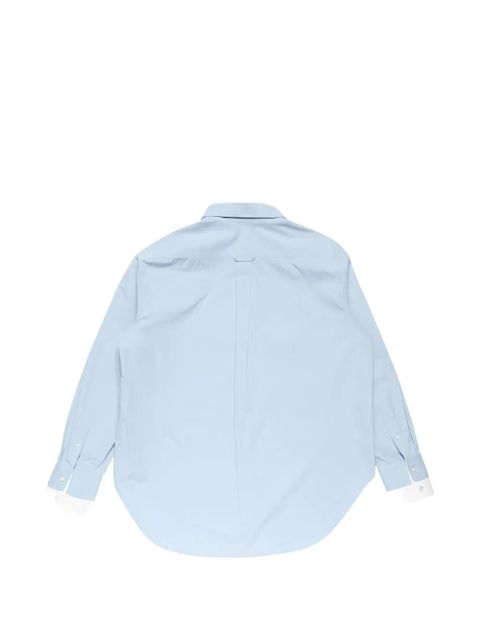 Acne Studios layred button-up - Blue - zdjęcie produktu nr 2