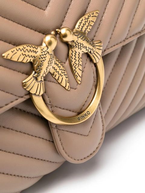 PINKO large Lady Love Puff tote bag - Neutrals